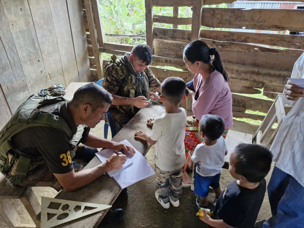 ASSAM RIFLES CONDUCTS MEDICAL CAMP AT LONGPI VILLAGE, NUNGBA SUB-DIVISION, MANIPUR.