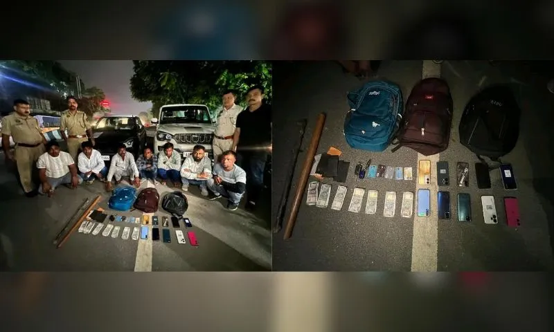 In Guwahati, Assam police bust a dacoity group and confiscate Rs 98,000 in counterfeit currency.